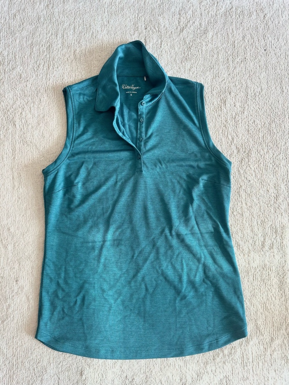 Walter Hagen Sleeveless Golf Polo Small